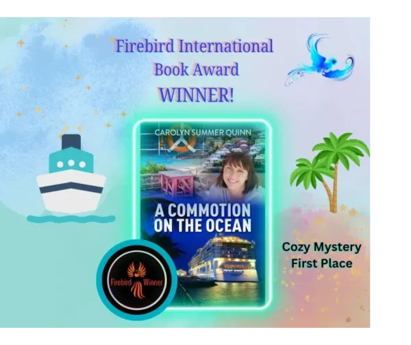 A Commotion on the Ocean — Firebird International Book Awards: First Place – Cozy Mystery