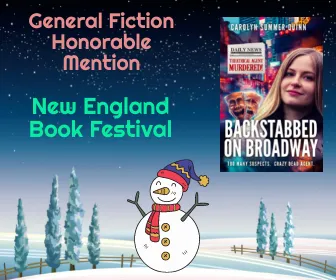 Backstabbed on Broadway — New England Book Festival: Honorable Mention – General Fiction