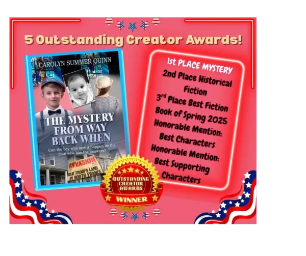 The Mystery from Way Back When — Outstanding Creator Awards: 5 awards incl. 1st Place – Mystery (2025)