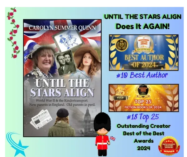 #10 Best Author of 2024 — Outstanding Creator Awards – Best of the Best