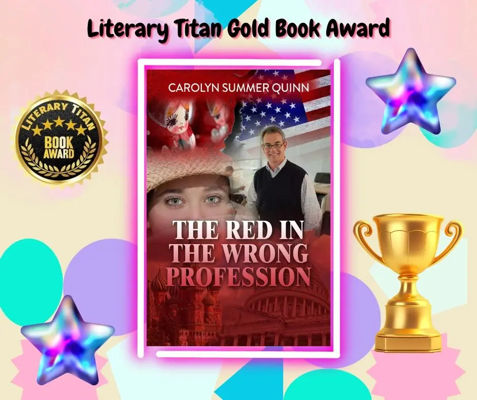 Literary Titan Gold Book Award for The Red In The Wrong Profession